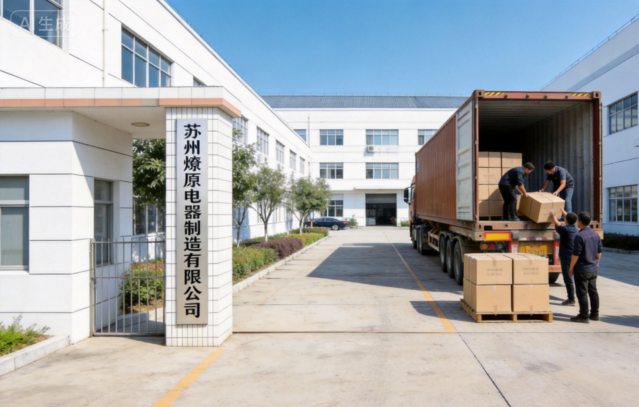 Factory Entrance